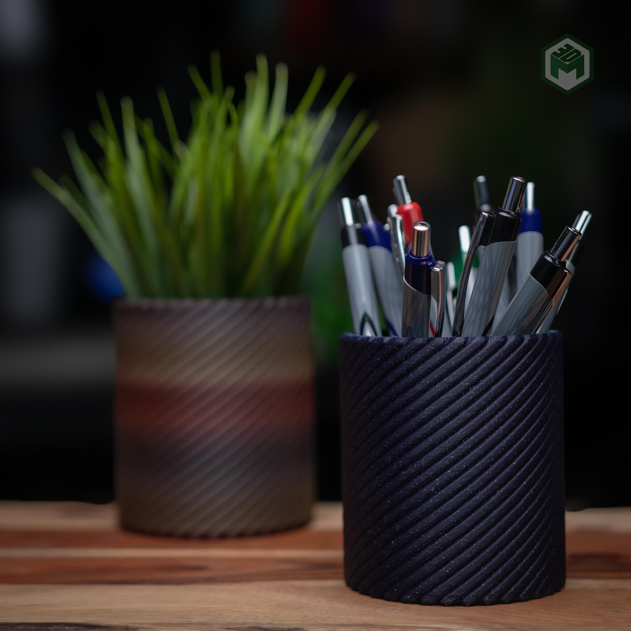 The Muzzle Break Pencil Holder 3d model