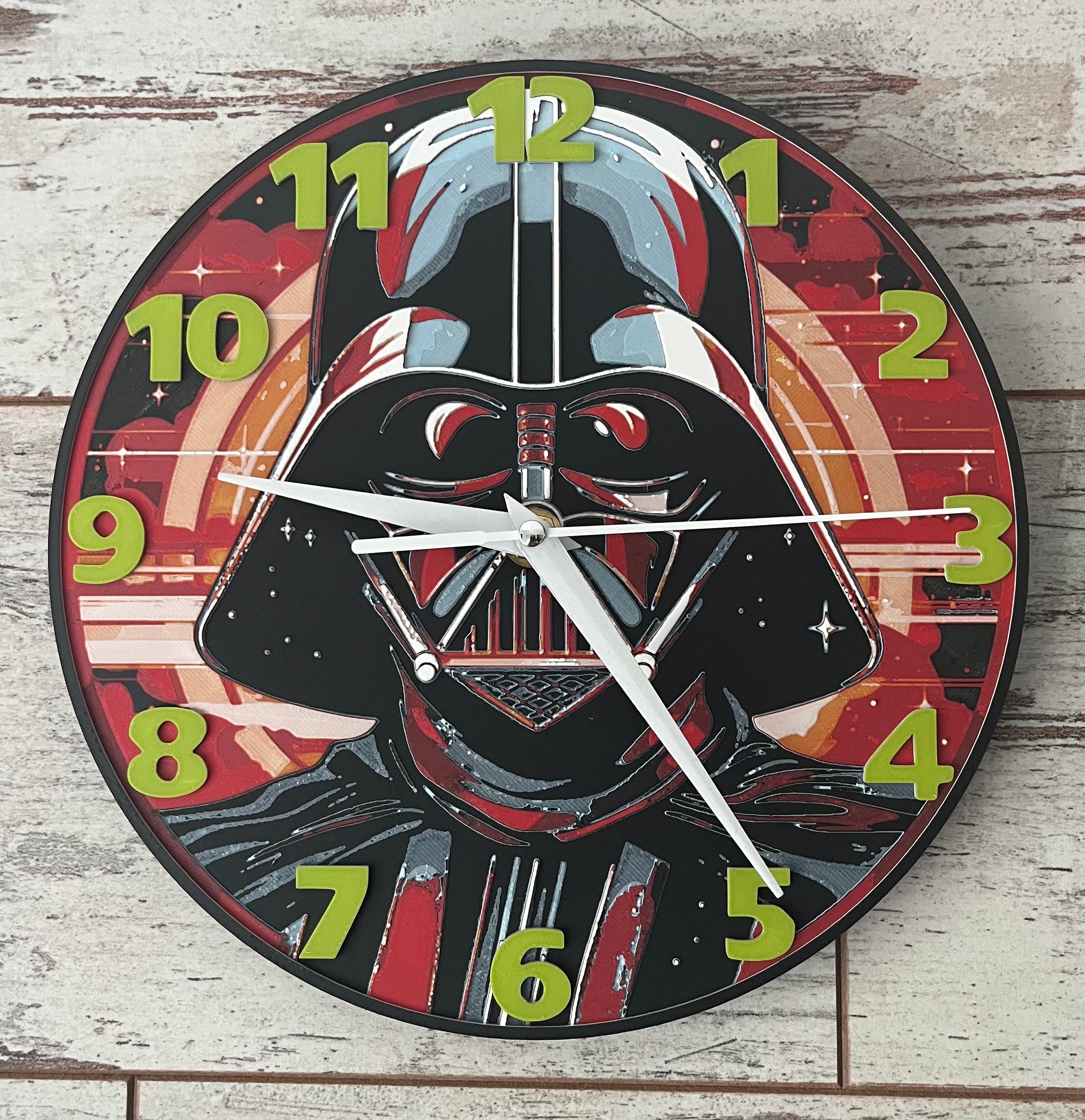 Darth Vader Clock 3d model