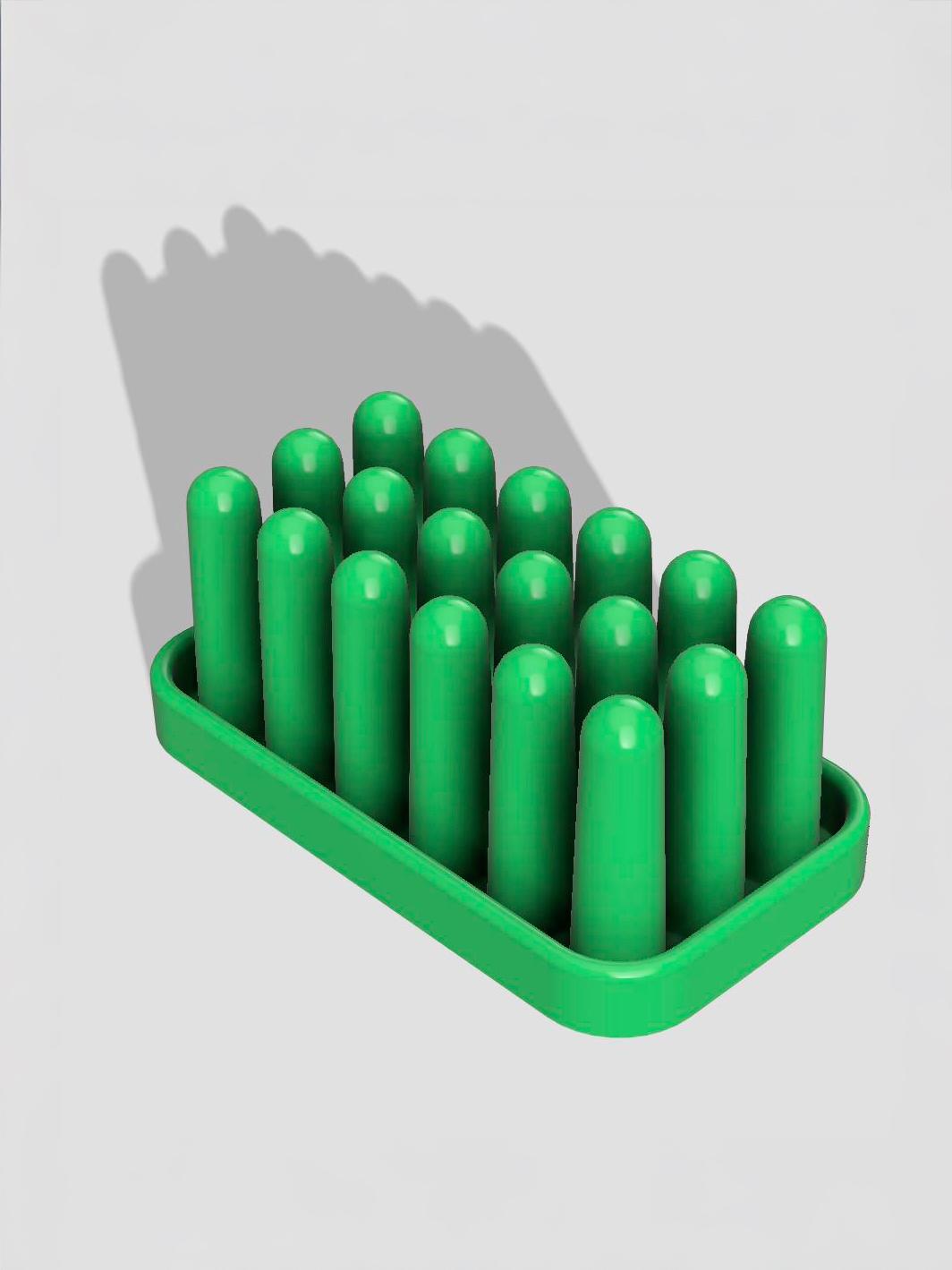 Green Pen Holder 3d model