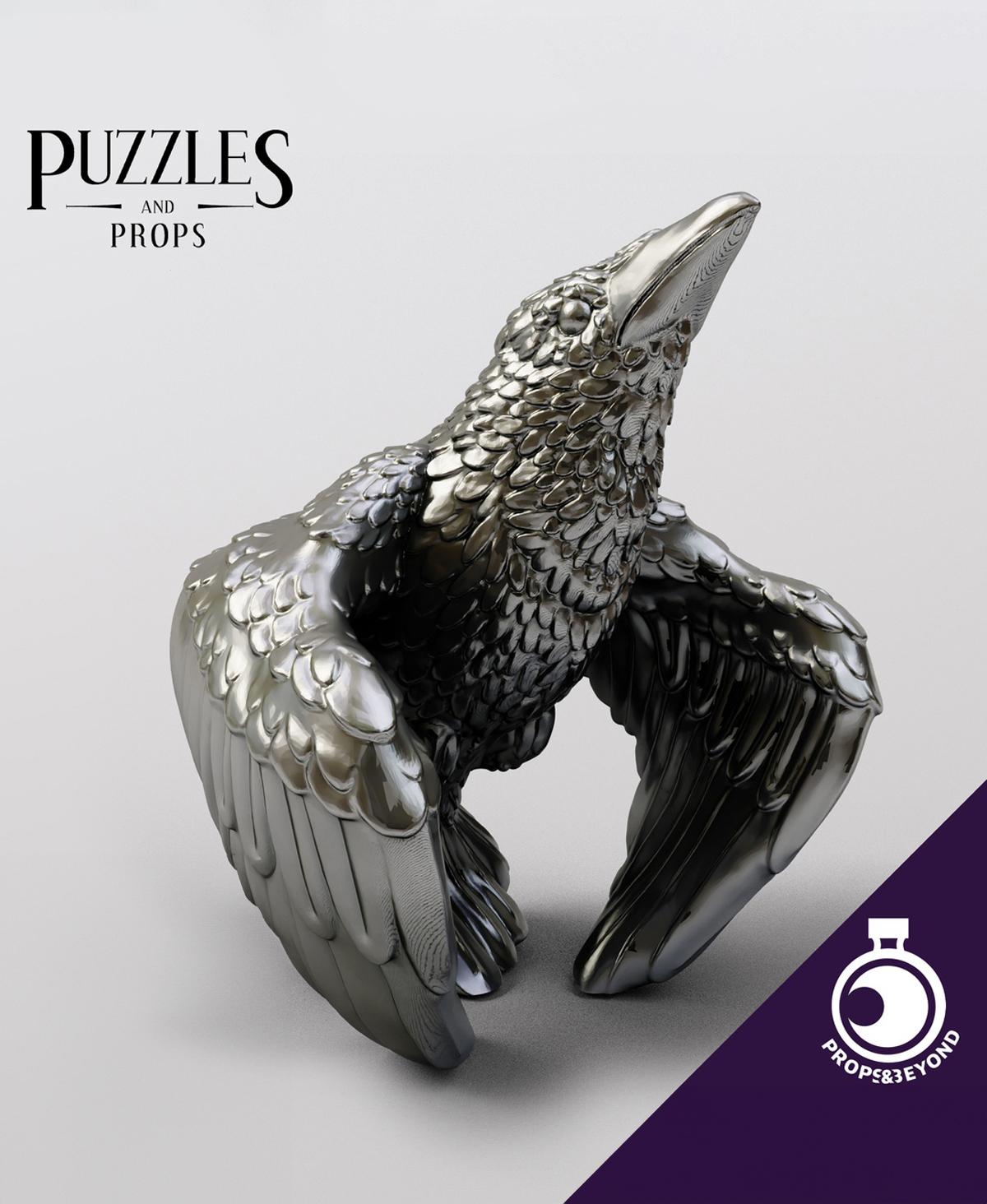 Figurine of Wondrous Power - Silver Raven 3d model