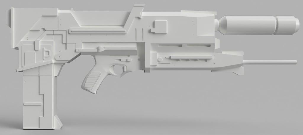 Phased Plasma Rifle in the 40 Watt Range (Terminator) 3d model