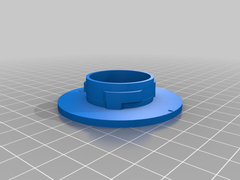 ring pathlight flush mount 3d model