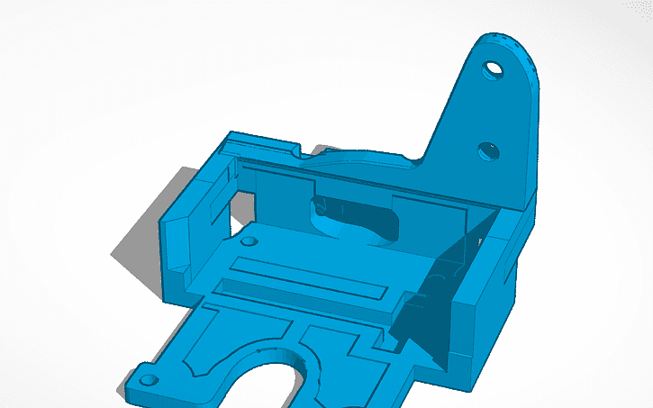 BiQu B1 H2 Mount Kit w/stock dual 4010 fan ducts 3d model