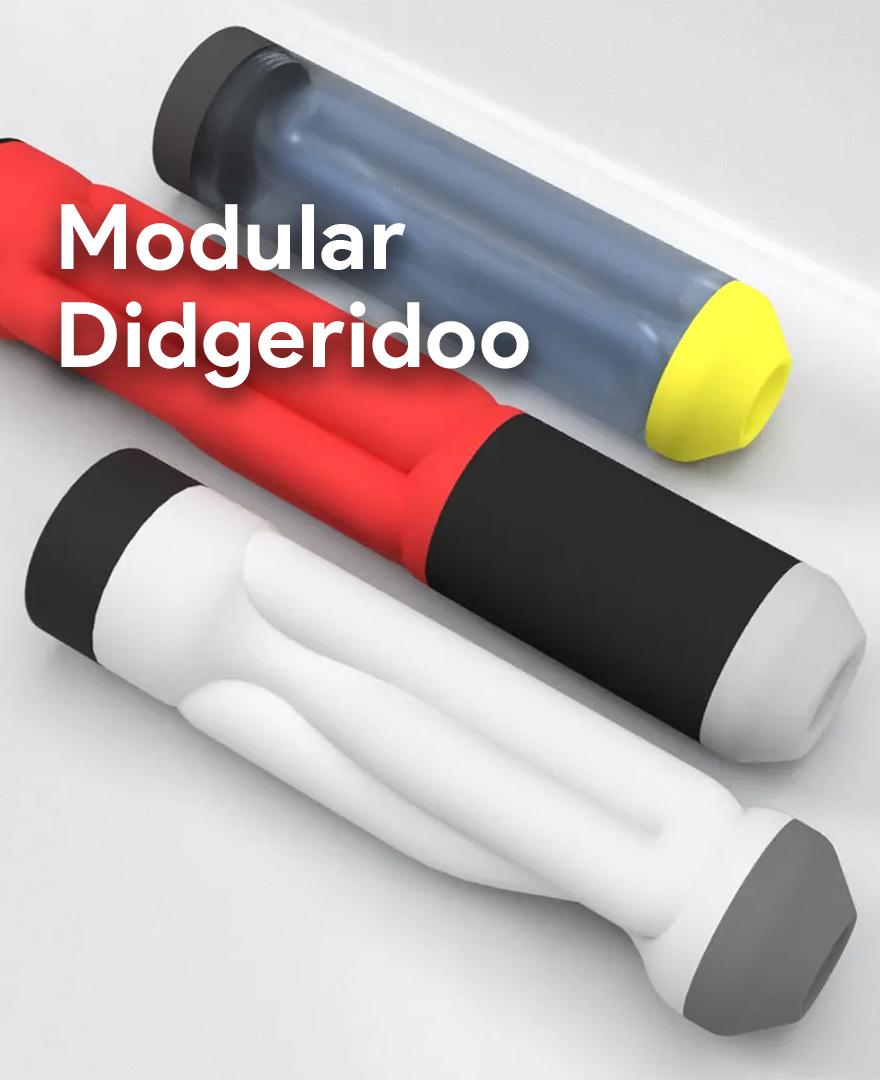 Modular Didgeridoo 3d model