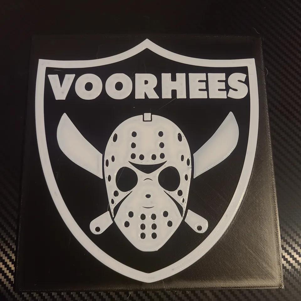 Jason Voorhees logo 3d model