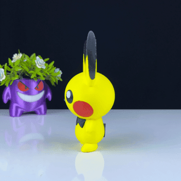 Pichu Pokemon - Multipart 3d model