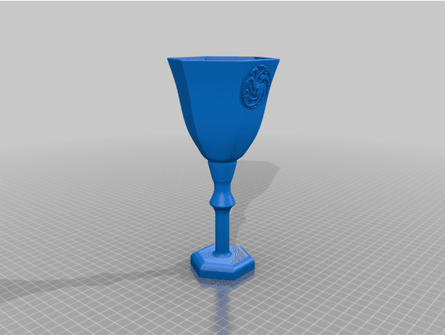 House of Dragon Goblet 3d model