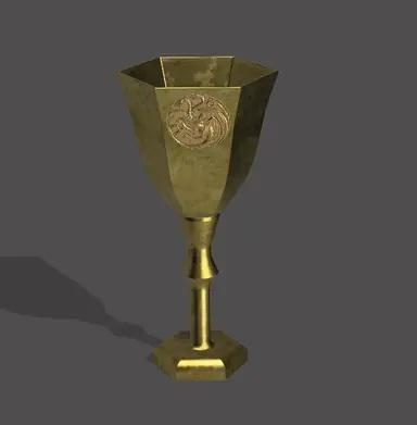 House of Dragon Goblet 3d model