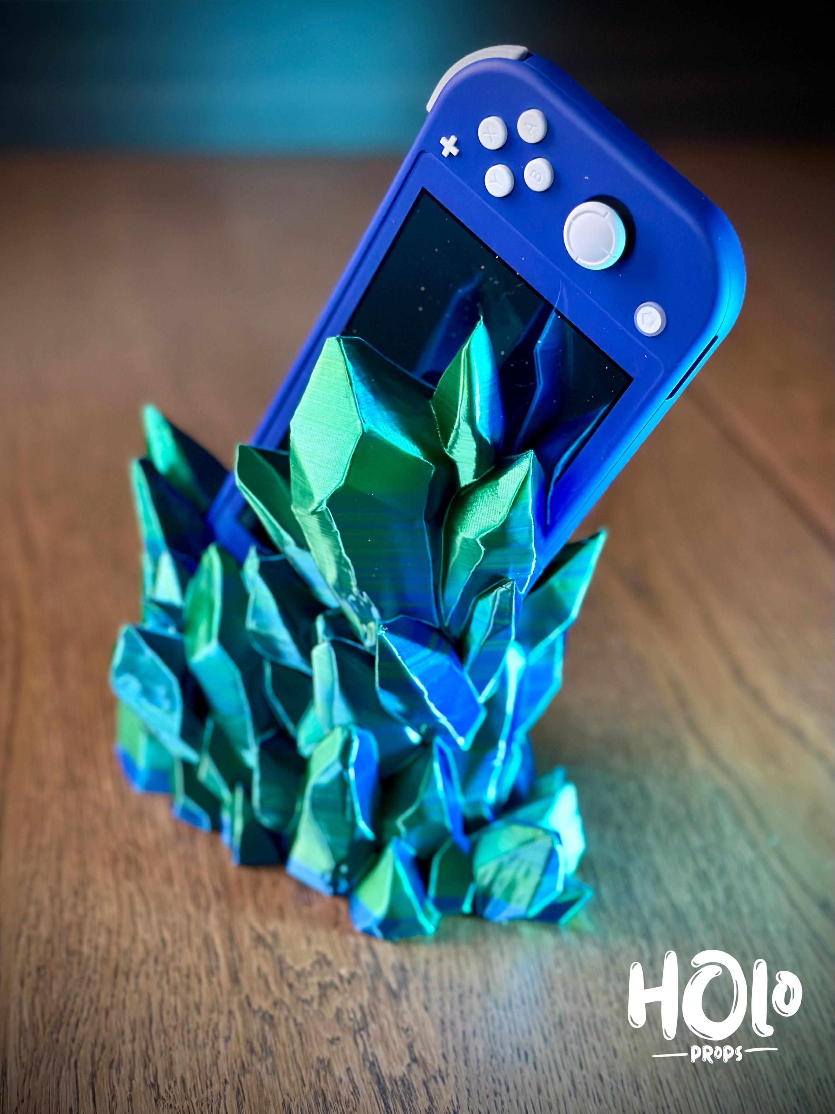 Crystal Dock Nintendo Switch Lite - Holoprops 3d model