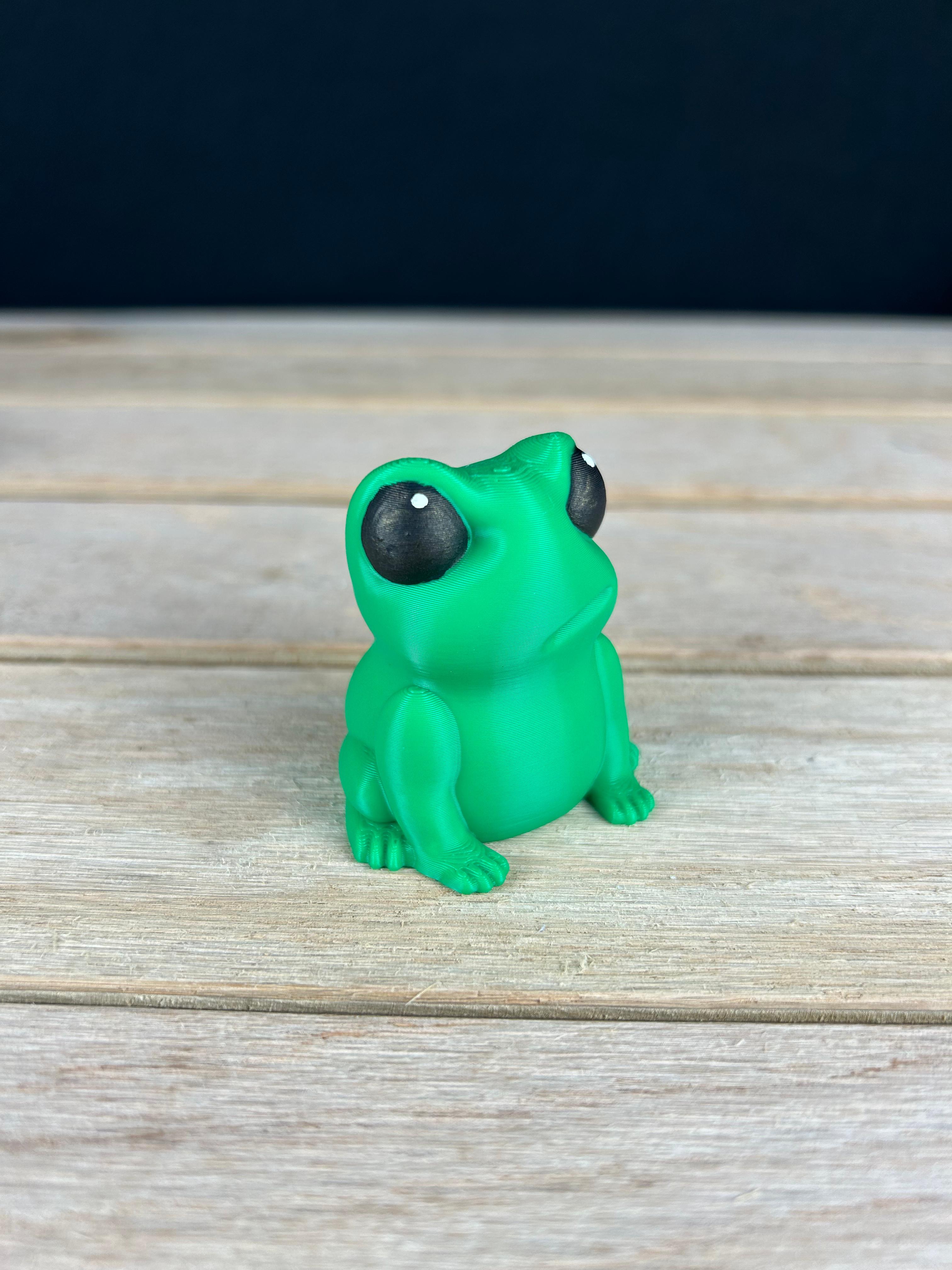 Angry Frog 3d model