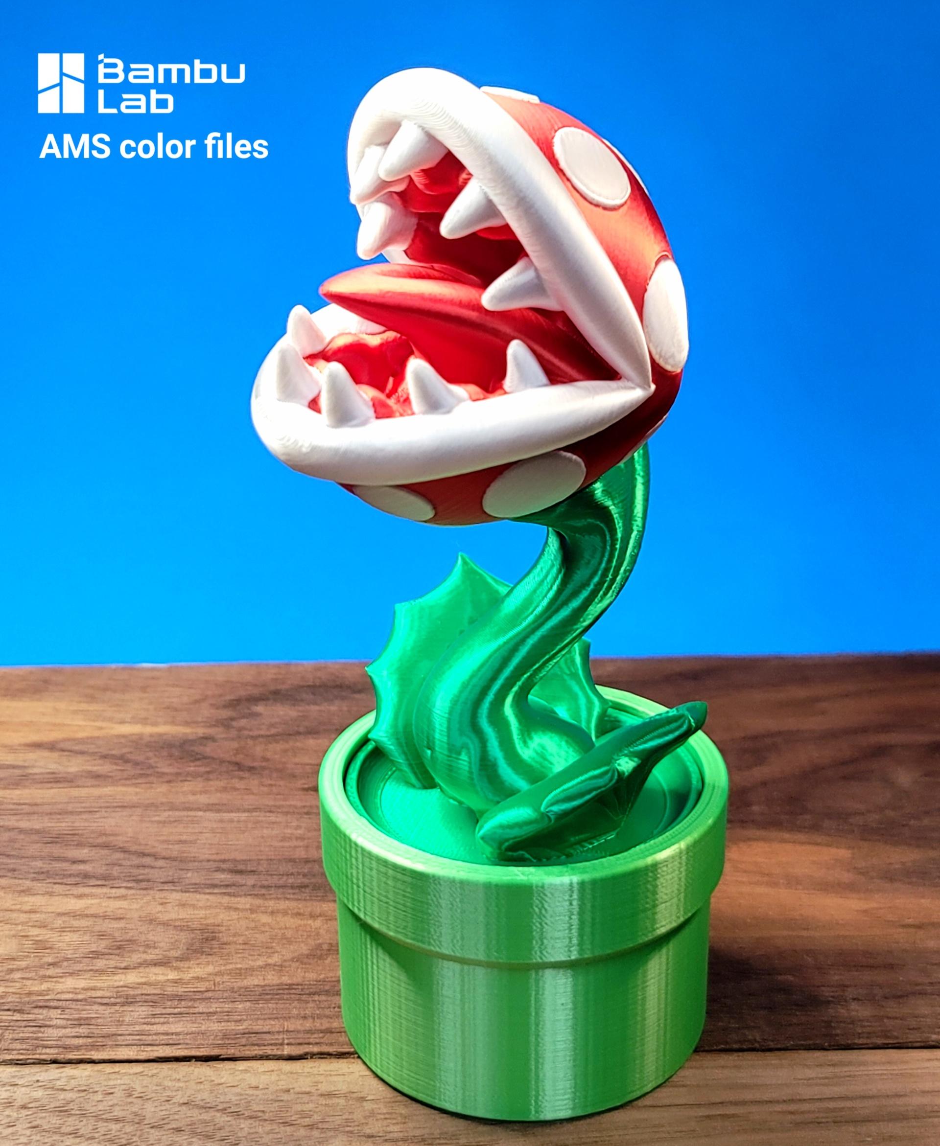 Fat bottom piranha plant 3d model