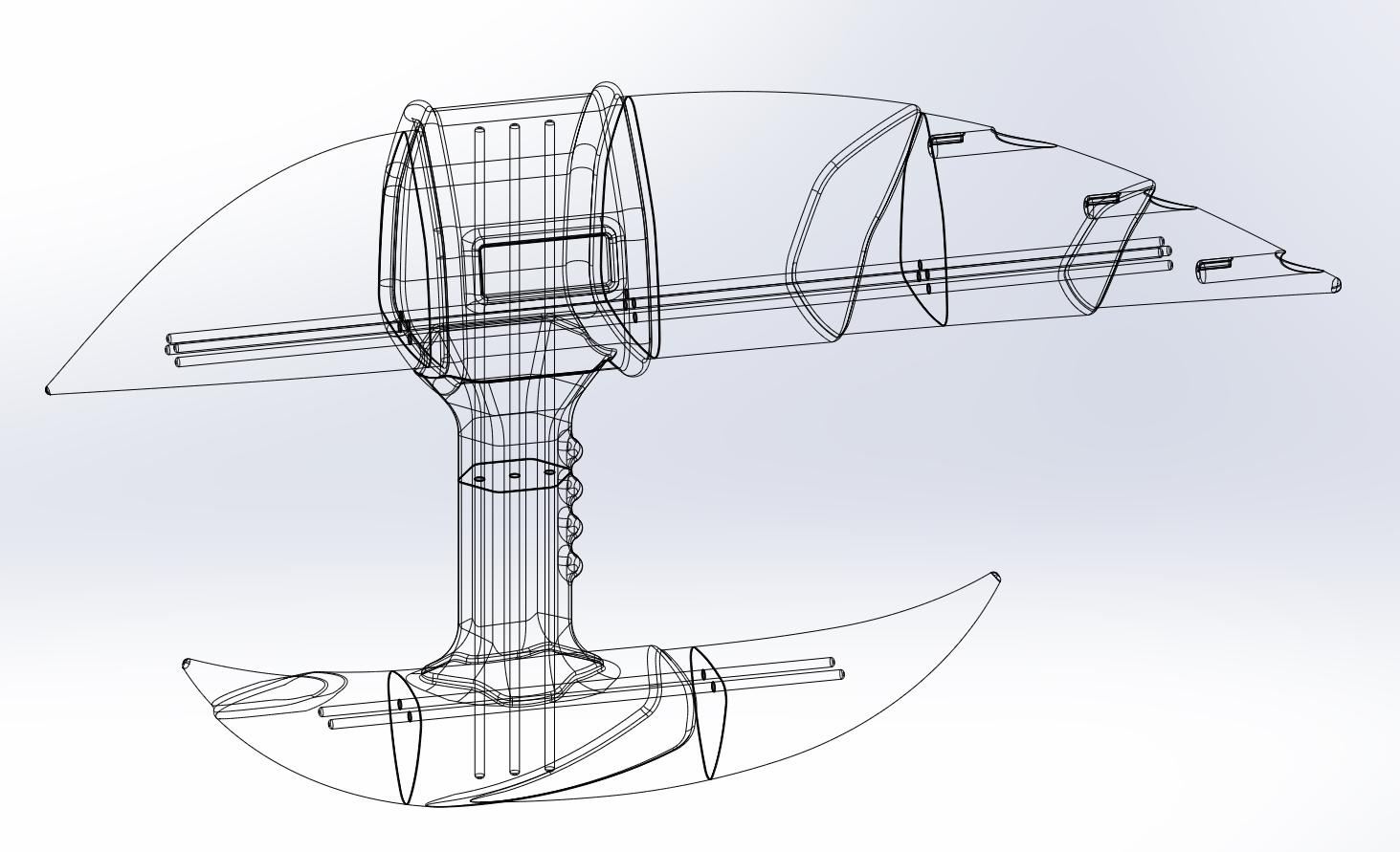 Predator Speargun Replica Printable Assembly 3d model