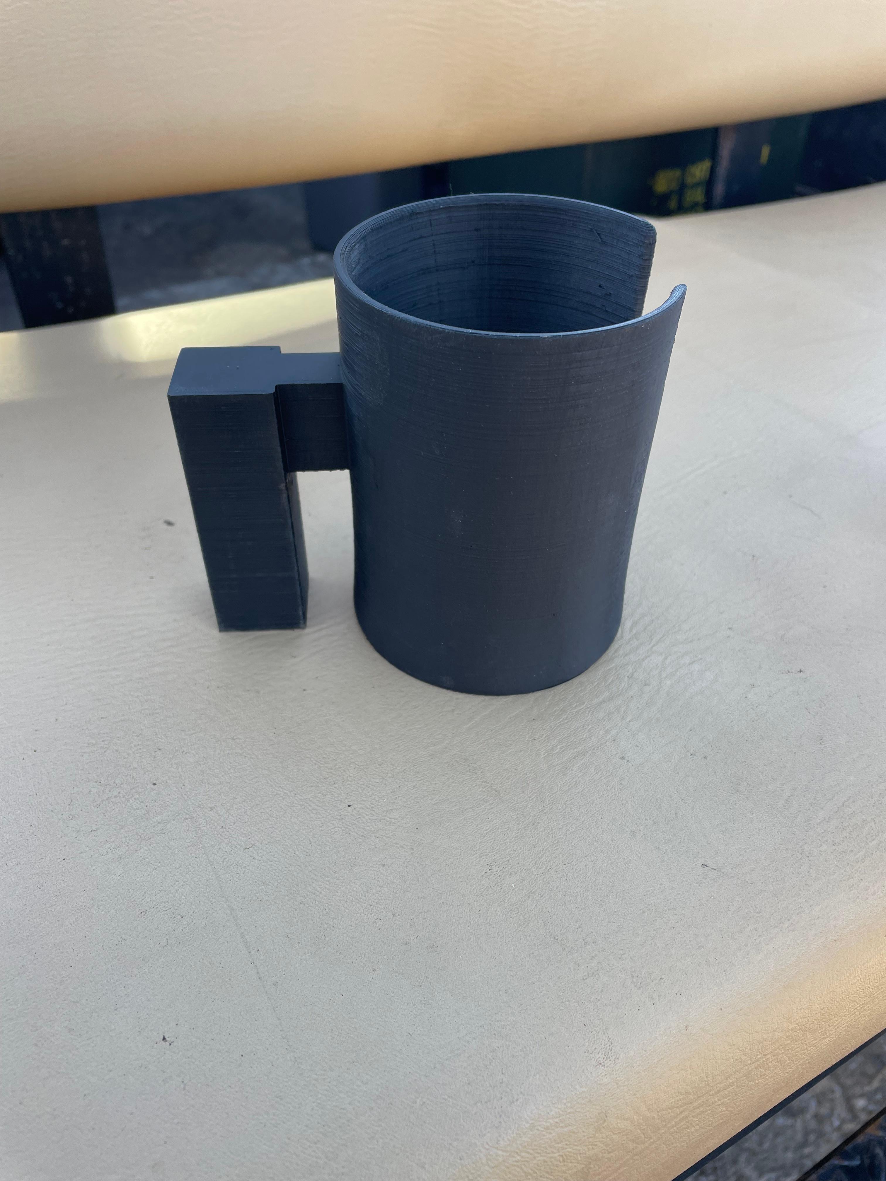 UTV Bed Cup Holder.obj 3d model