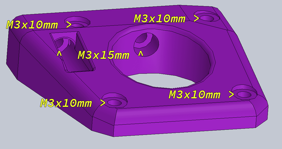 EnderXY - Bed Wobble Begone 3d model