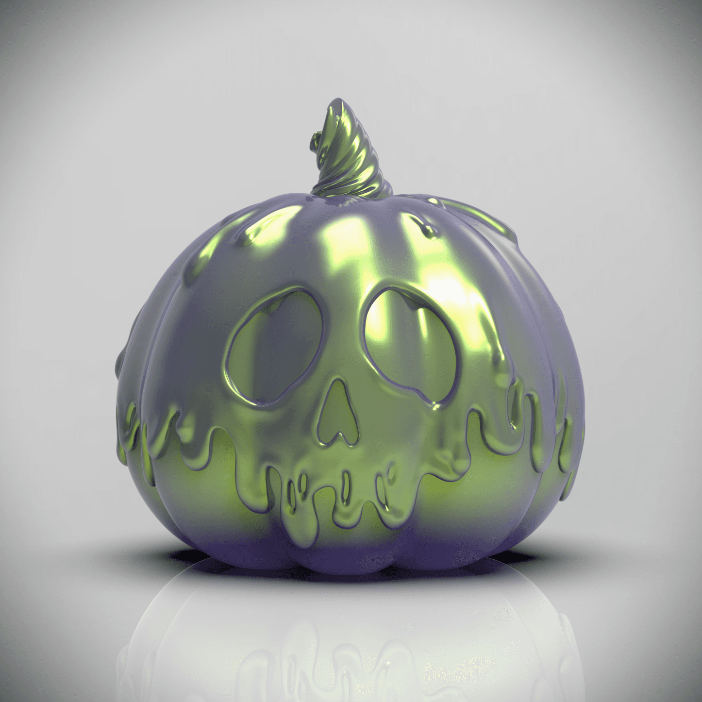 Poison Pumpkin (+Bambu 3mf Files) 3d model