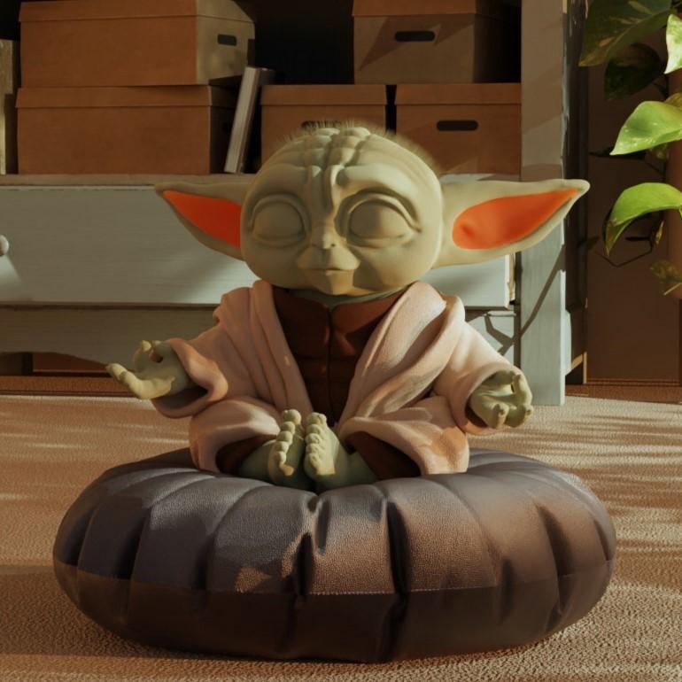 Baby Yoda - Grogu 3d model