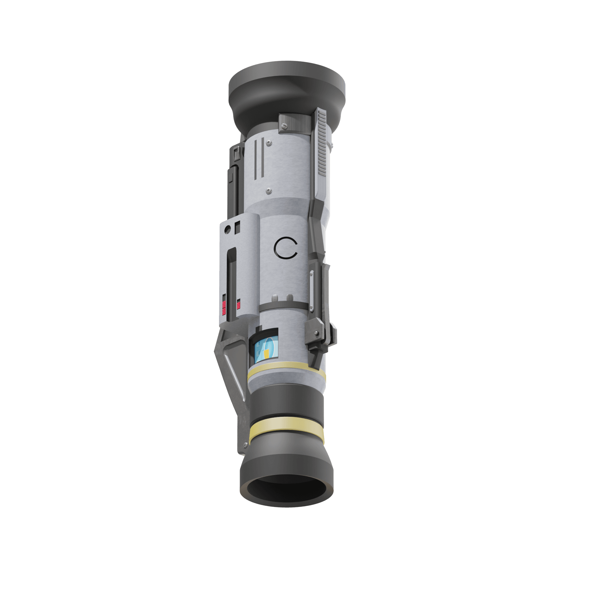 Pal World Bazooka 3d model