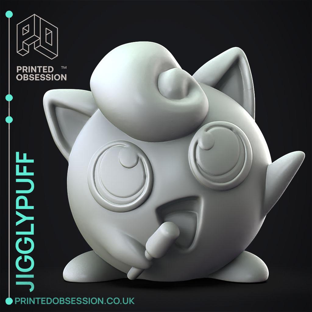 Jigglypuff - Pokemon - Fan Art 3d model