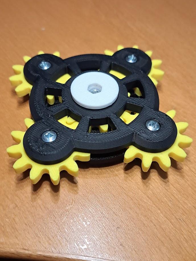 5-Gear Spinner 3d model