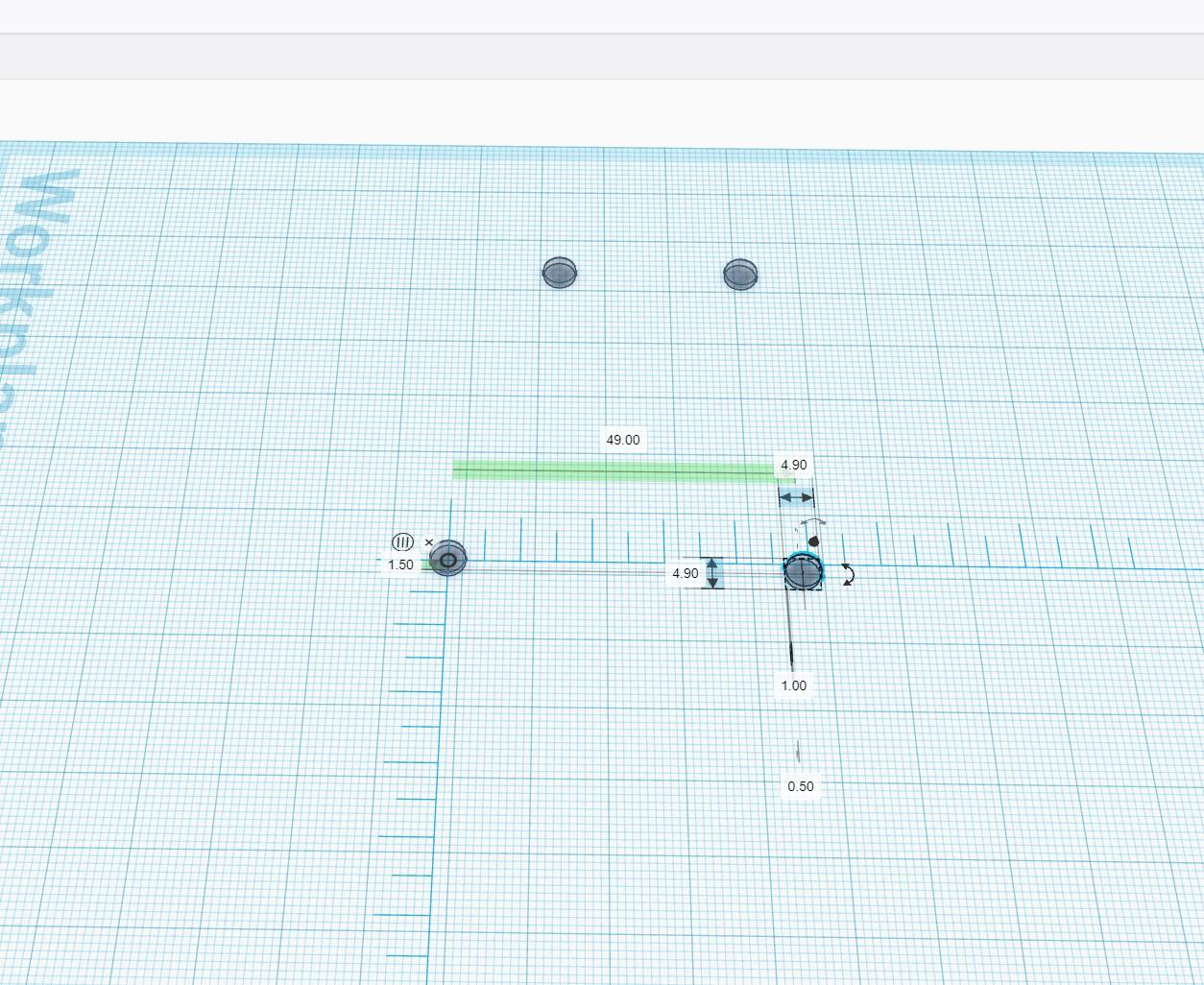 Esp32 Expansion Board Mounting Dimensions 3d model