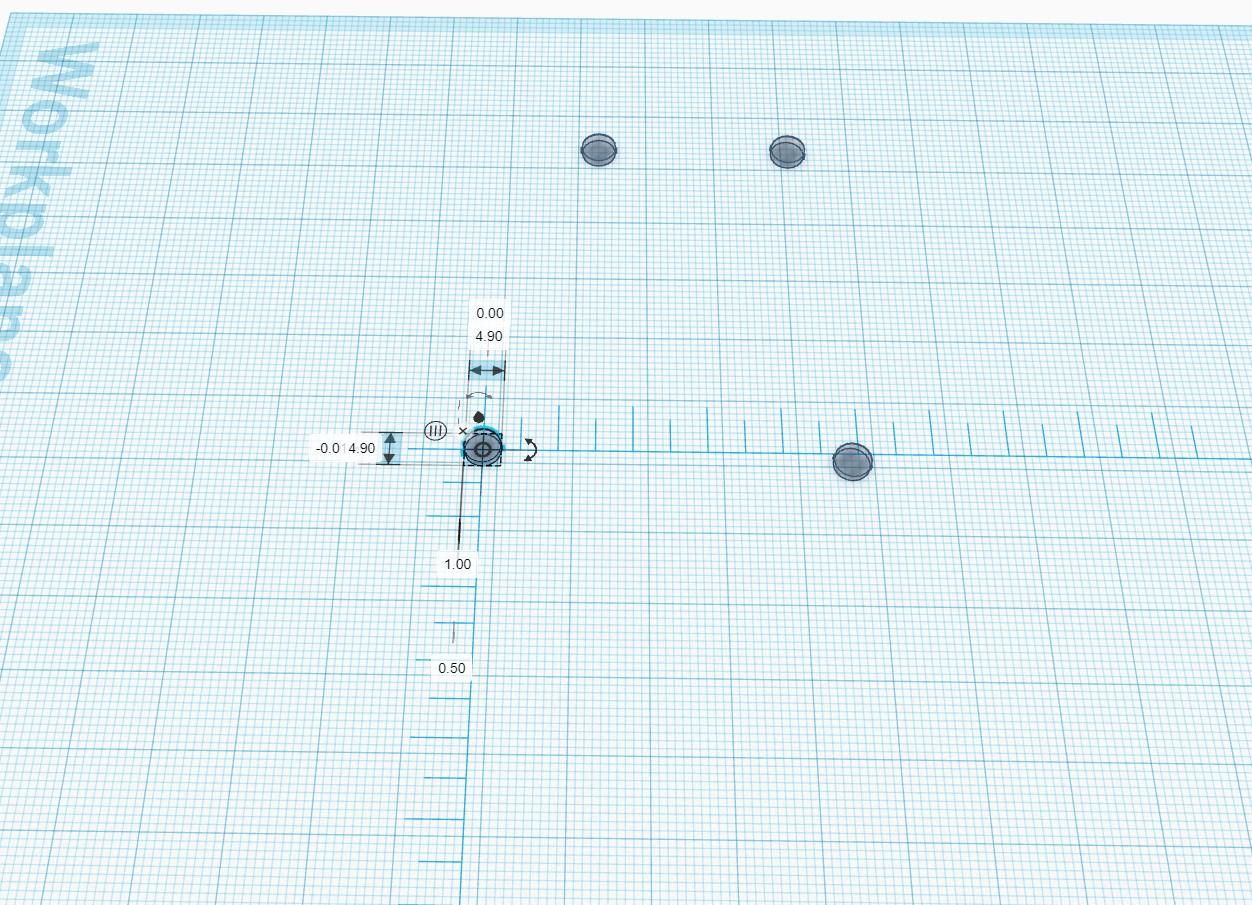 Esp32 Expansion Board Mounting Dimensions 3d model