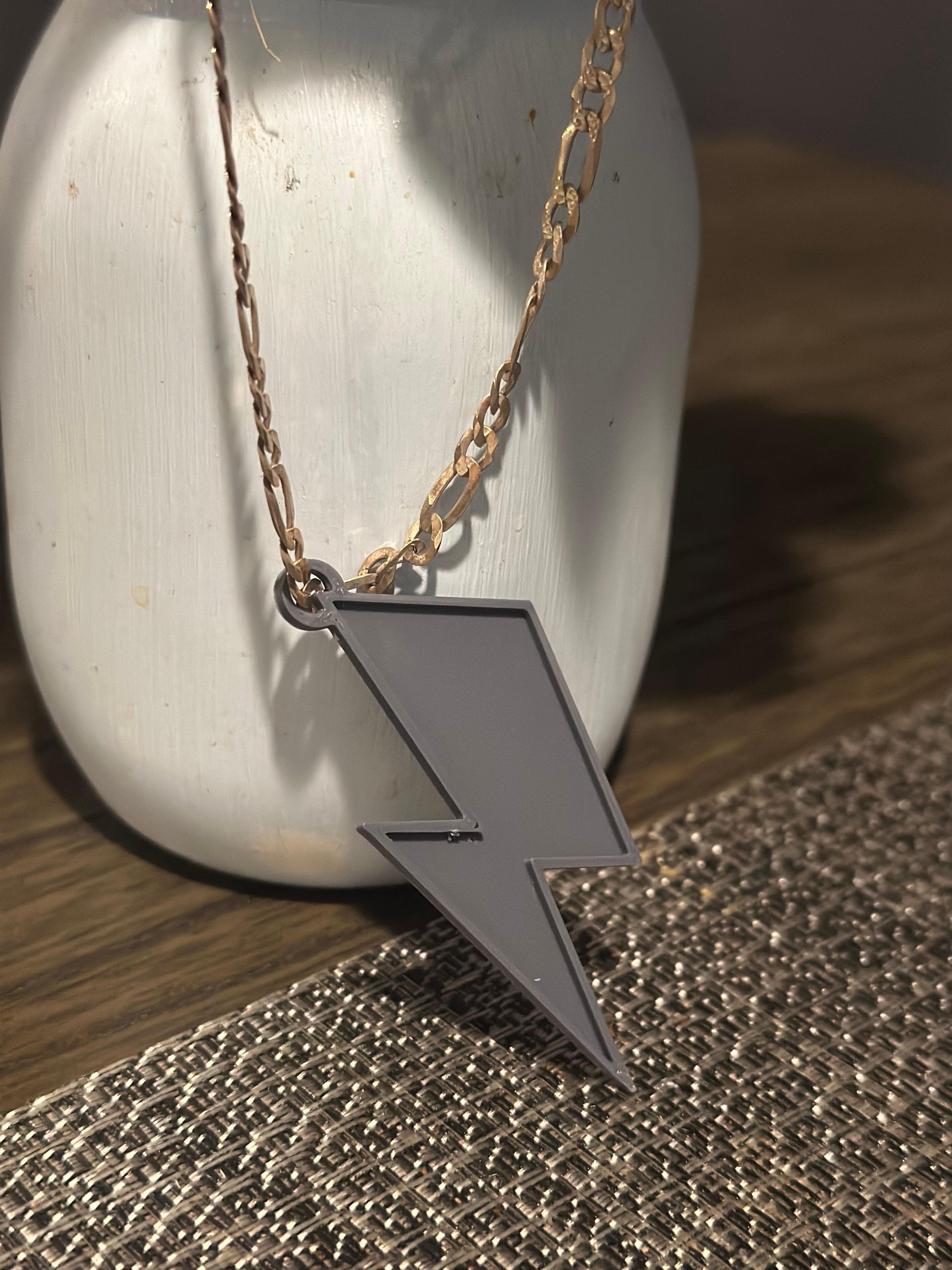 Shazam Necklace 3d model