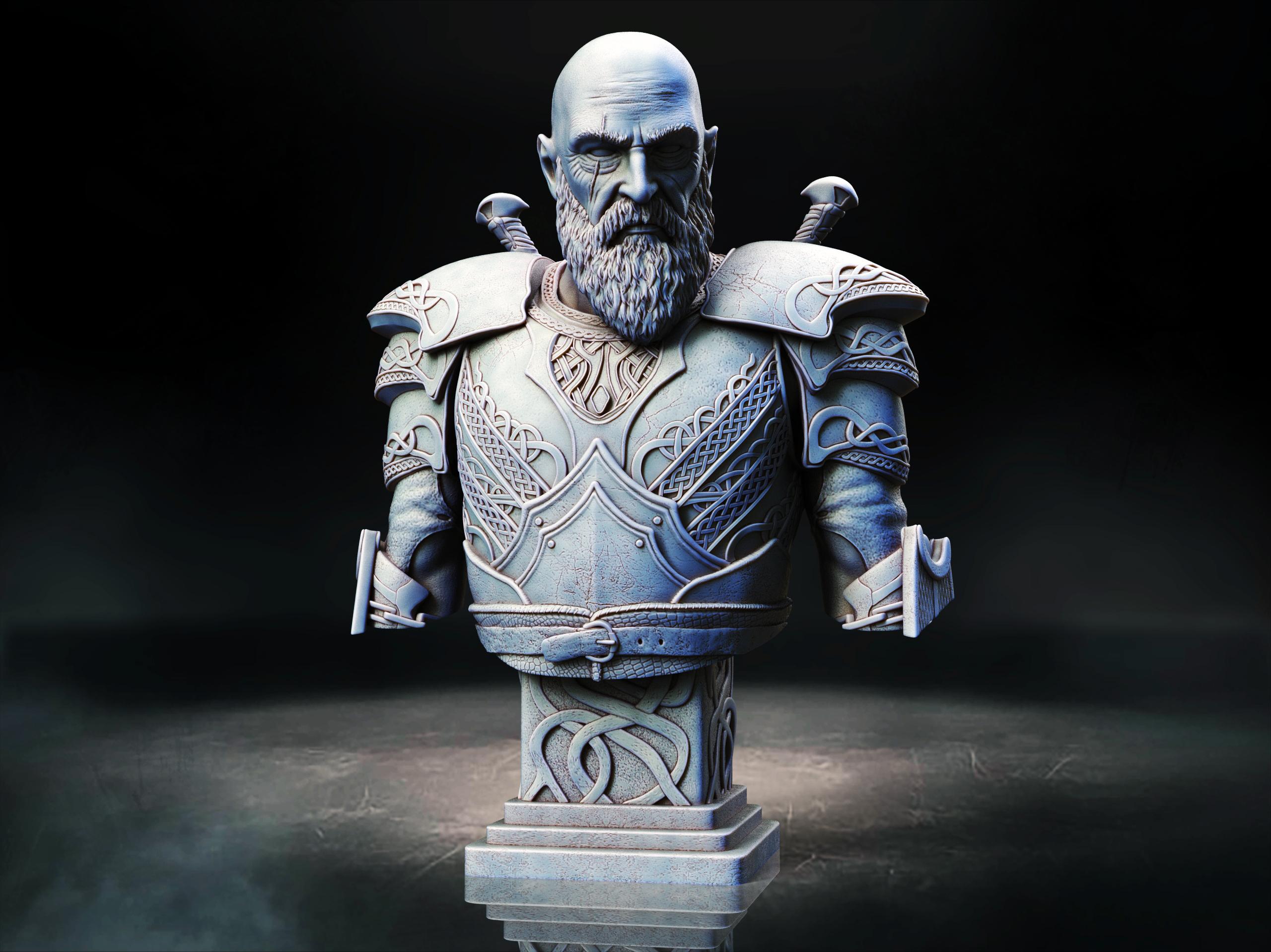 Kratos - (Pre-Supported) 3d model