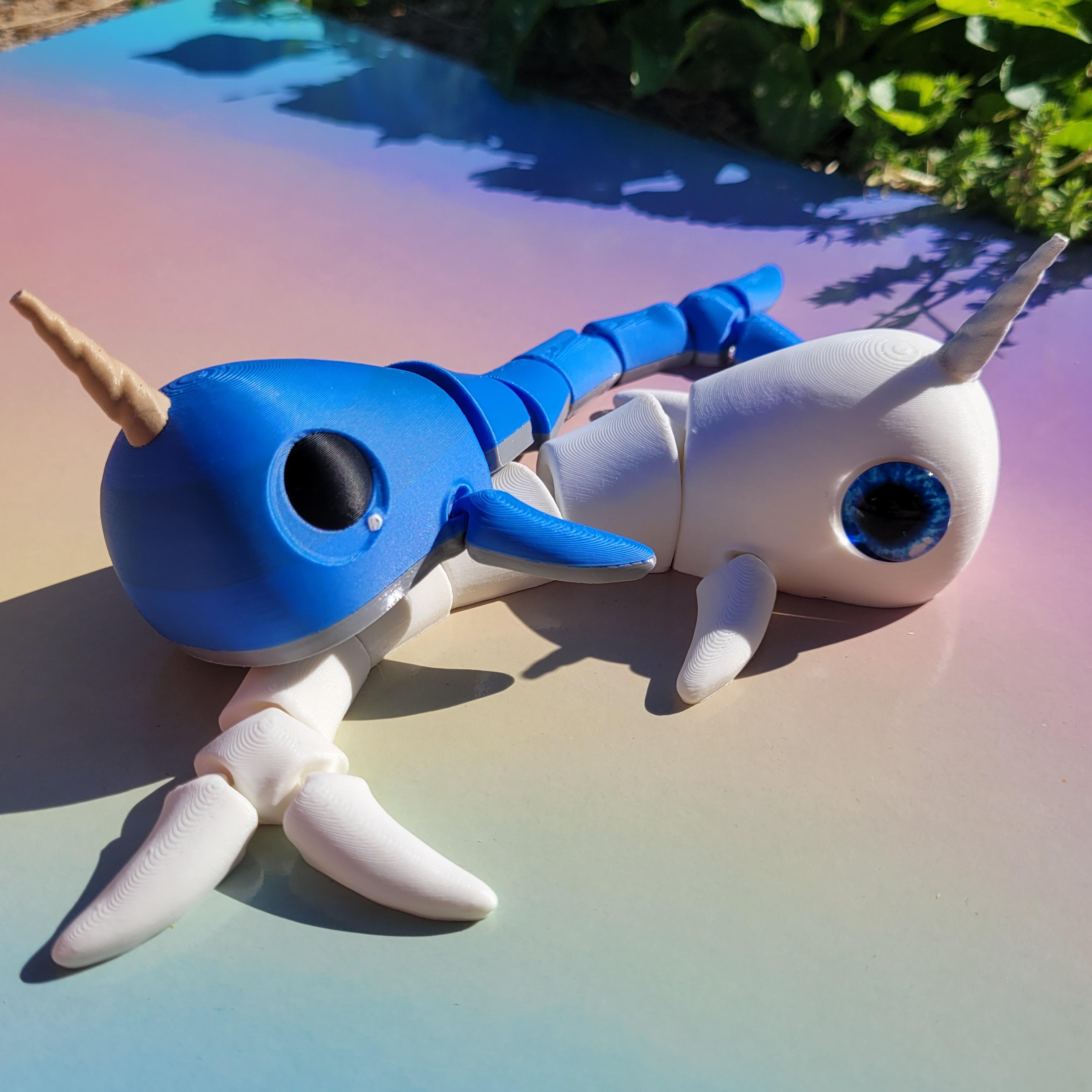 Flexi Narwhal 3d model