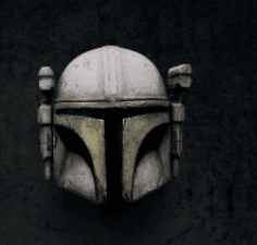 Mandalorian Concept with Heavy Ears 3d model