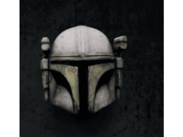 Mandalorian Concept with Heavy Ears 3d model