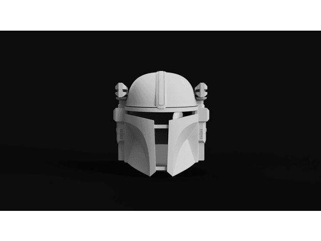 Mandalorian Concept with Heavy Ears 3d model