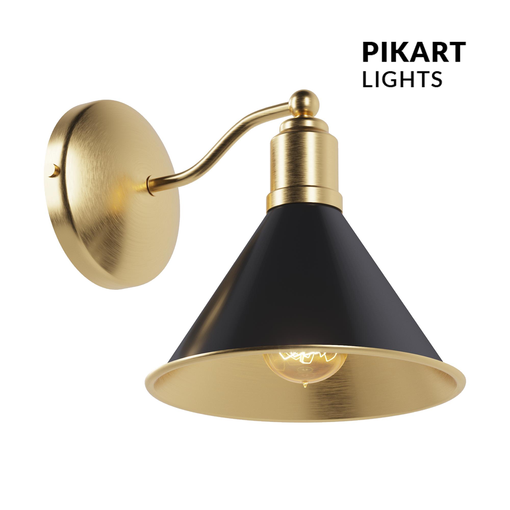 Brass sconce, SKU.4207 by Pikartlights 3d model