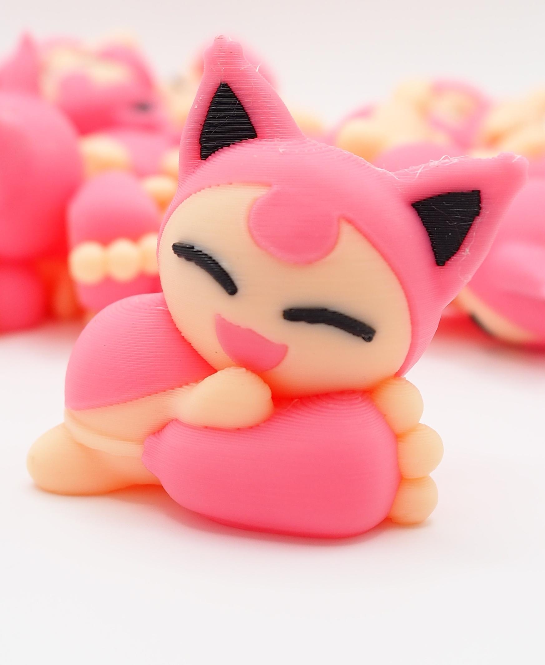 Skitty Pokemon (No Support) 3d model