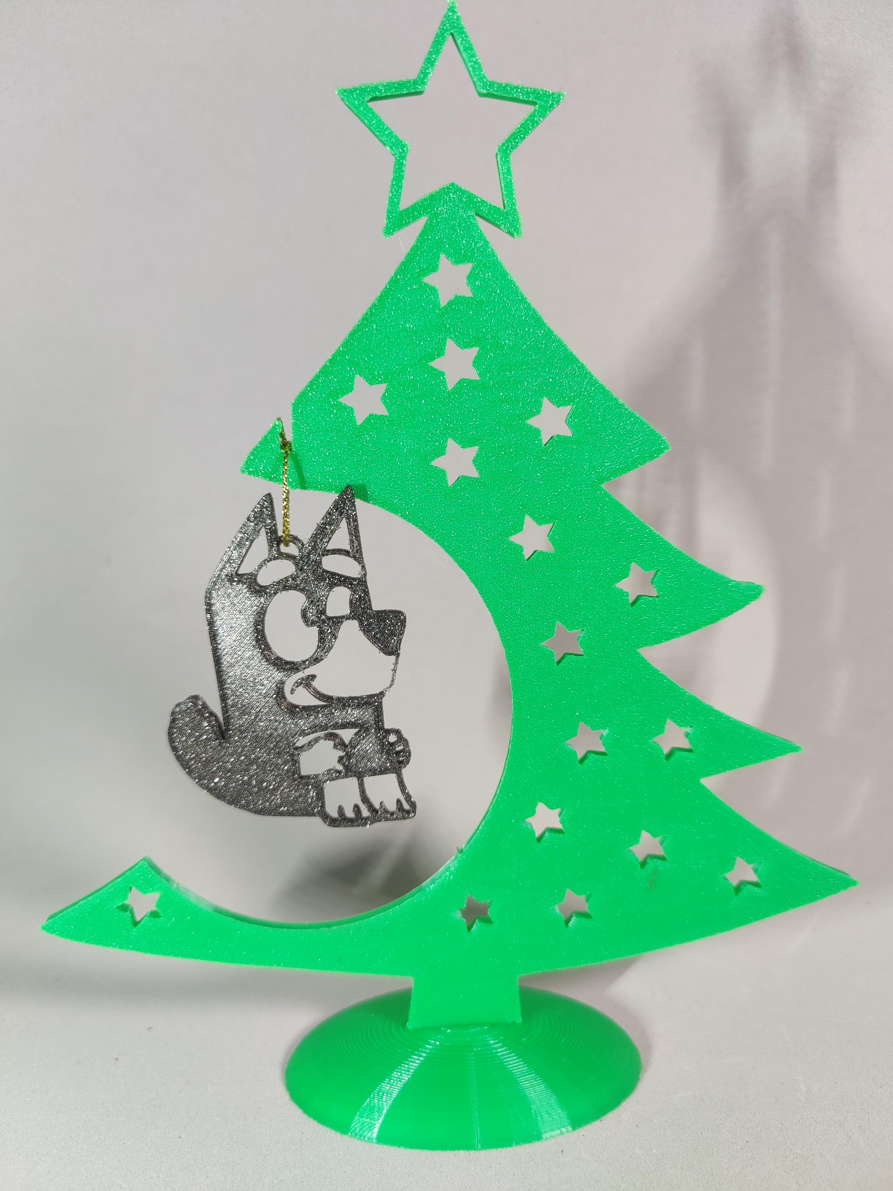 Bluey Christmas Decoration 3d model