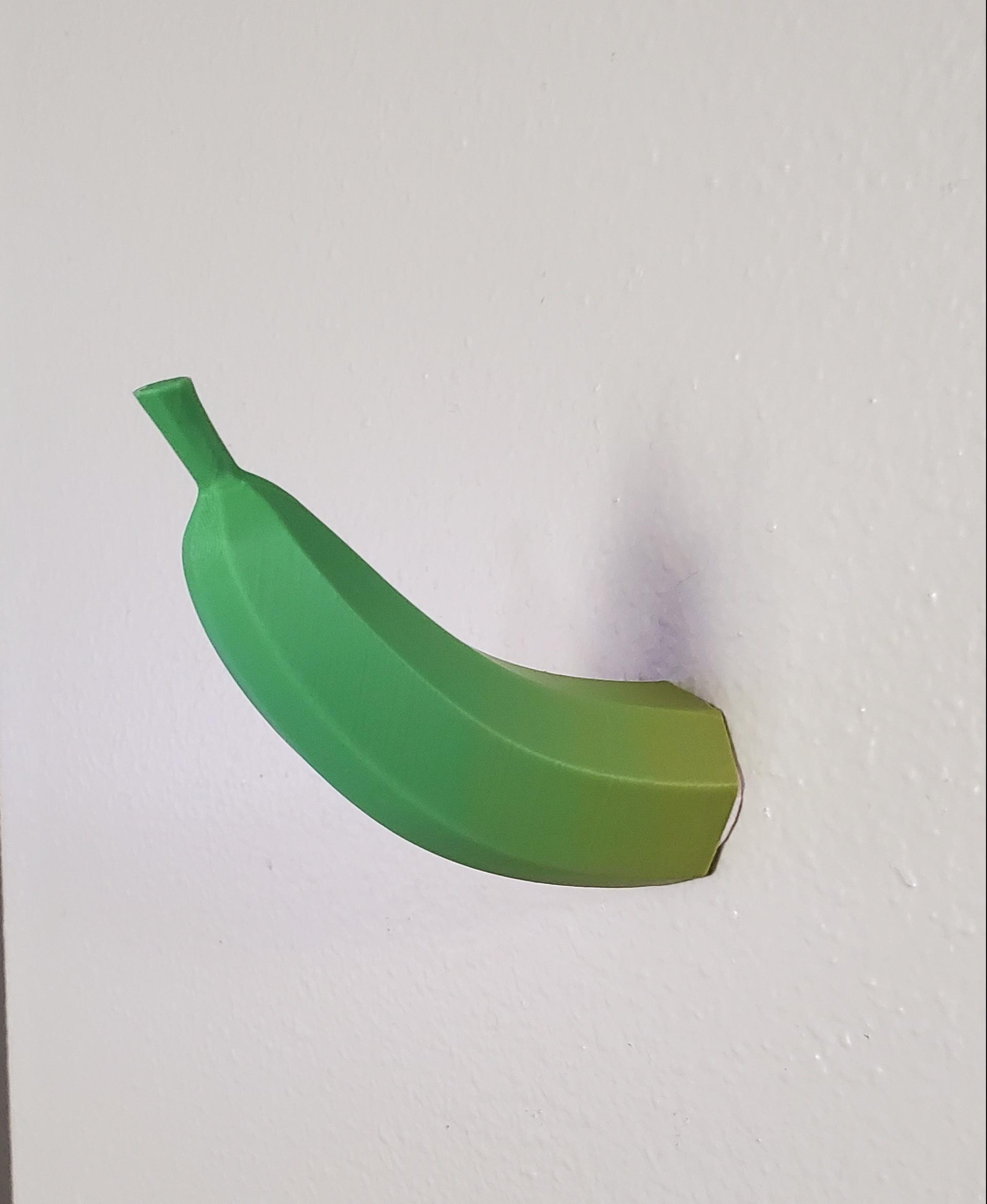 Decorative Banana :: 'Low-Hanging Fruit' Pop-Out 3D Wall Art Collection - Sliceworx Bananaaah  - 3d model