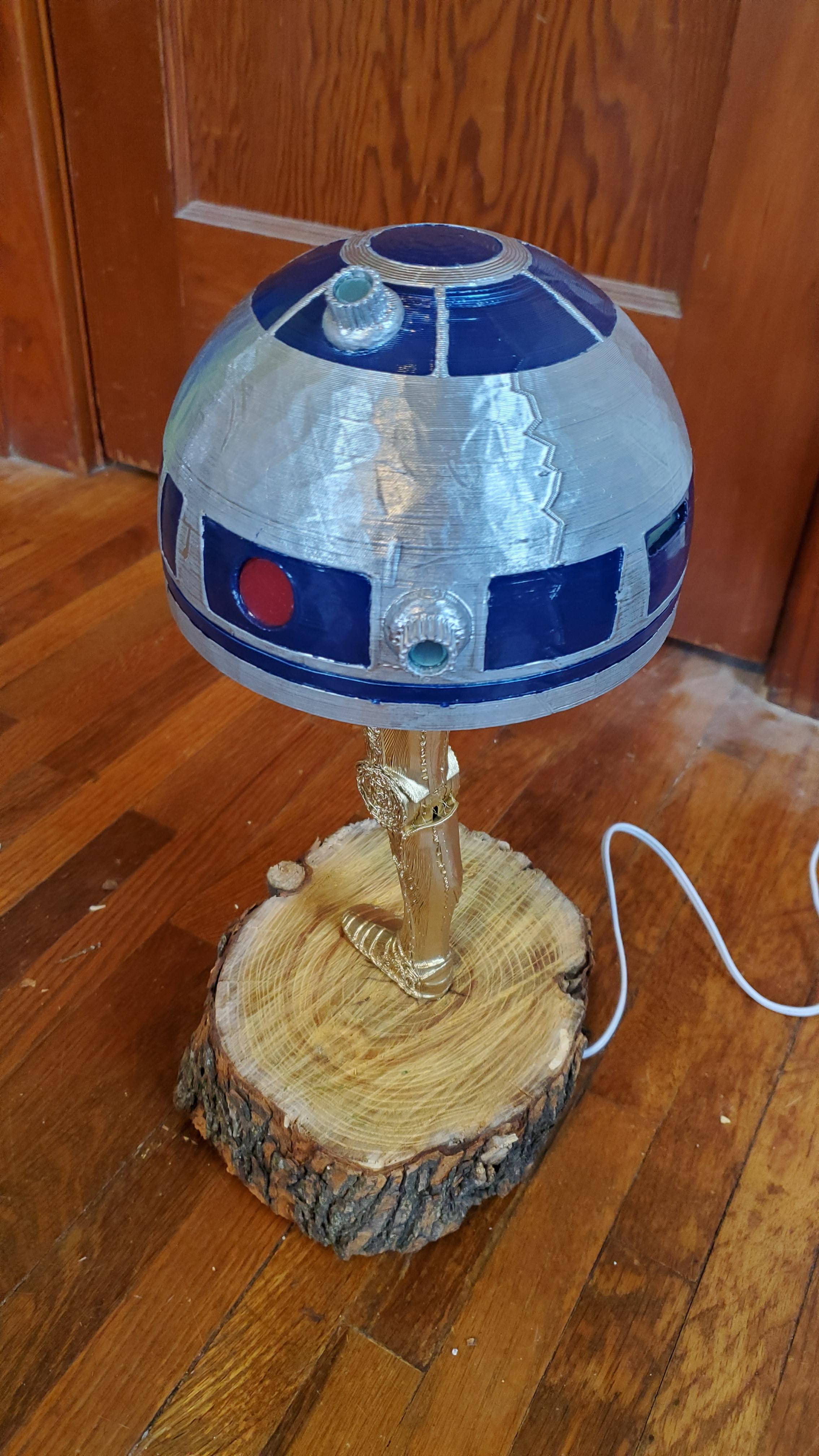 Droid Leg Lamp 3d model