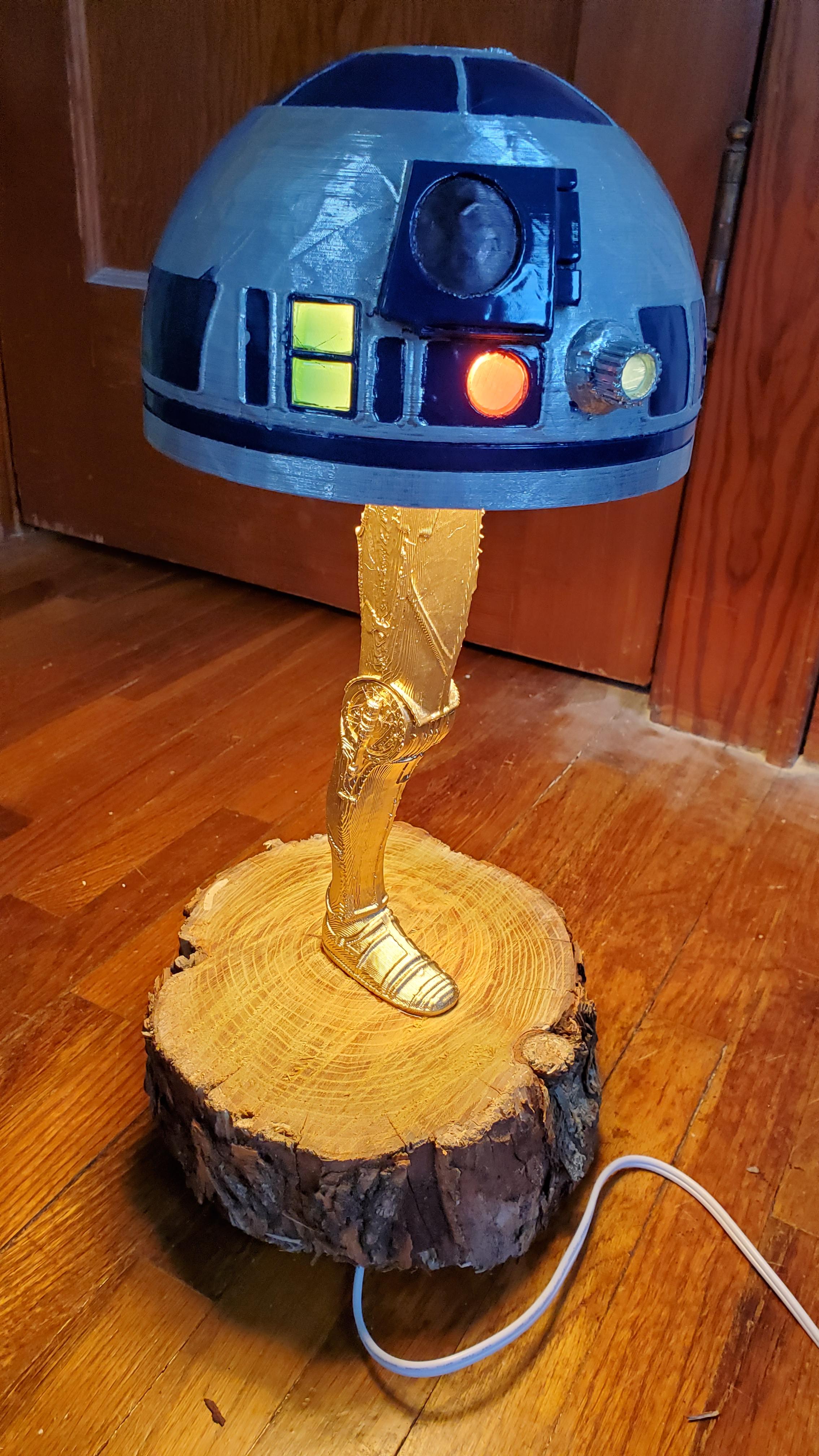 Droid Leg Lamp 3d model