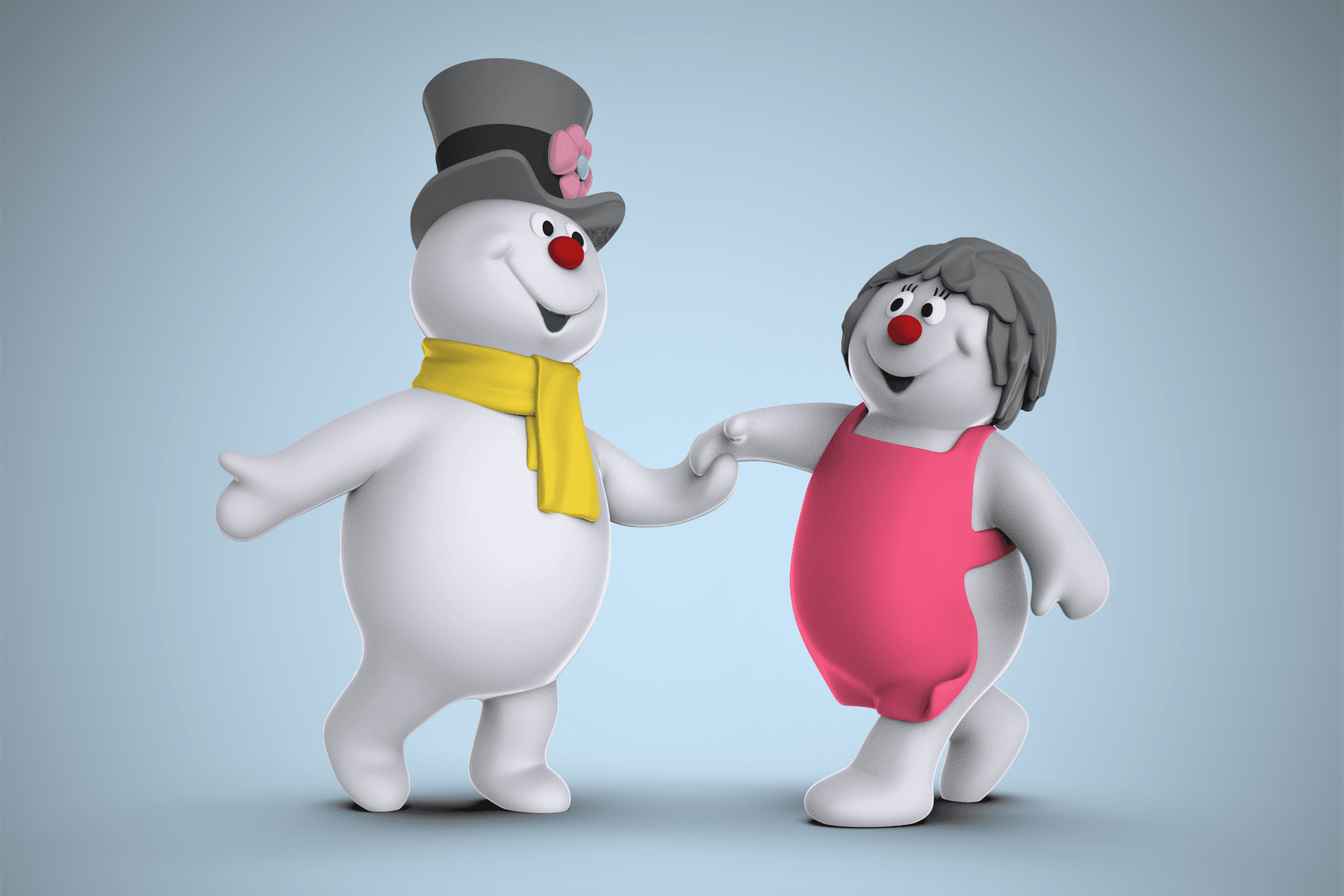 Crystal (Mrs.Frosty) 3d model