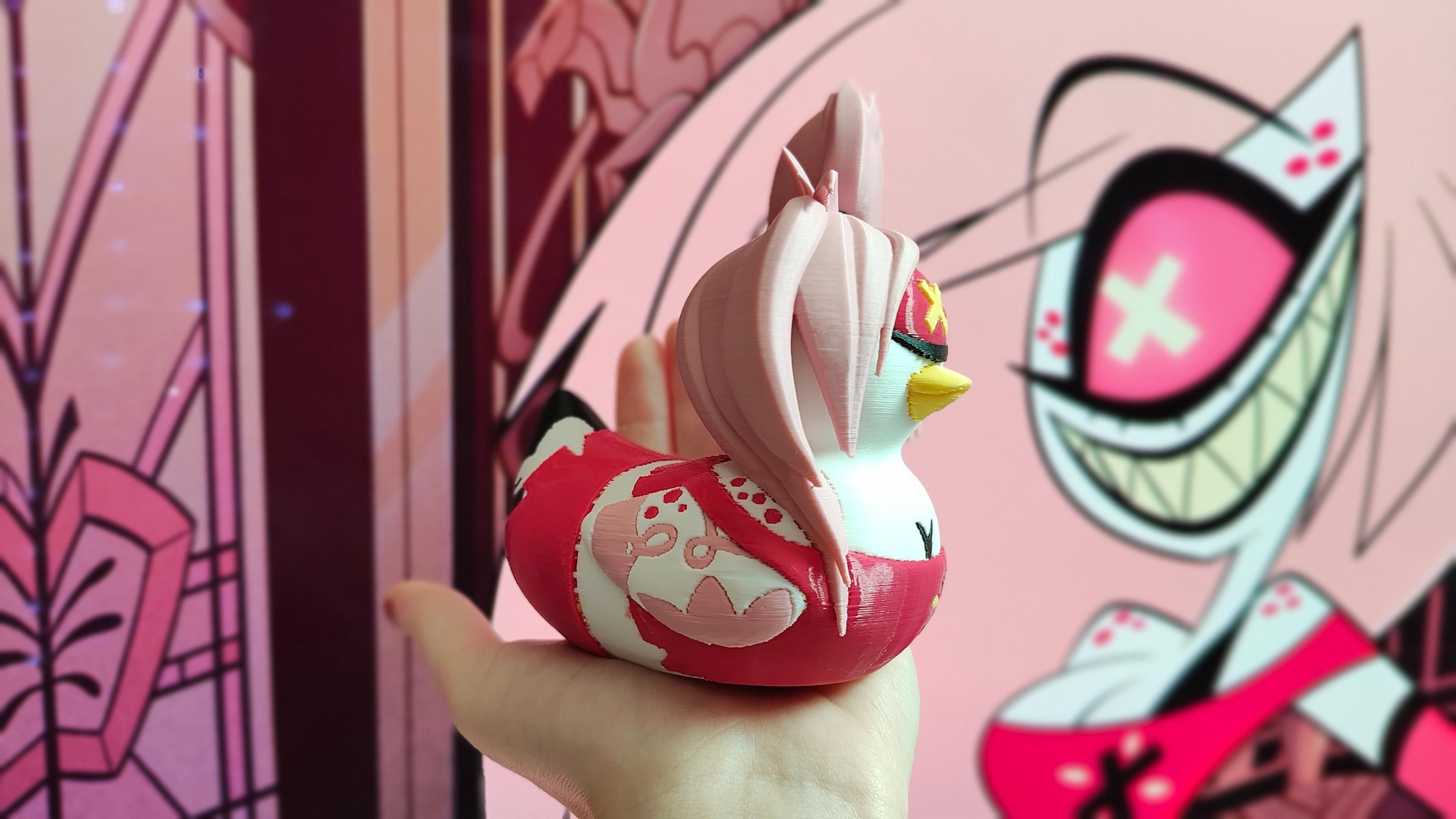 Cherri Duckie - Hazbin Hotel Rubber Duck 3d model