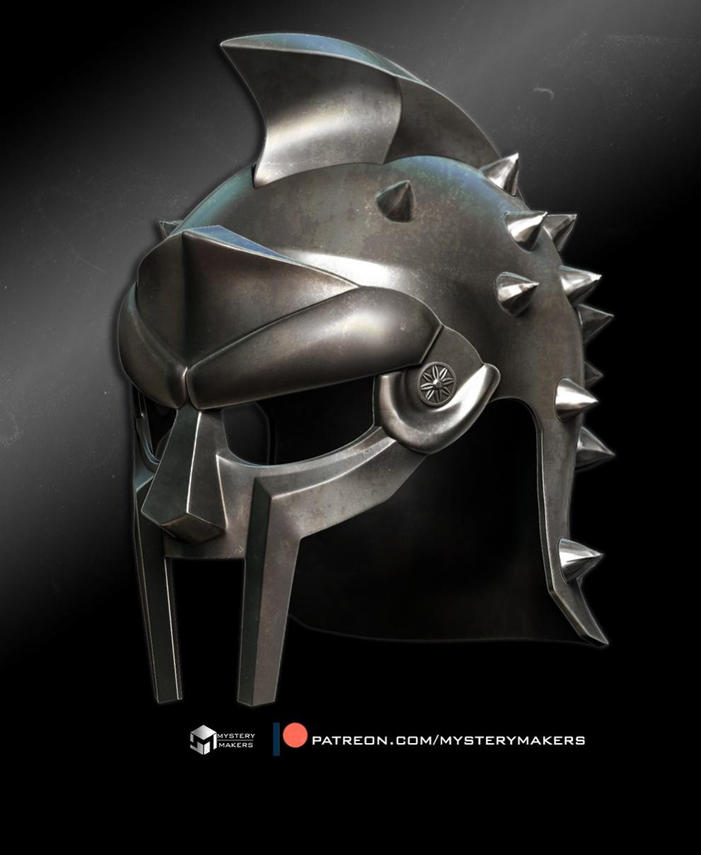 Maximus Gladiator helmet 3d model