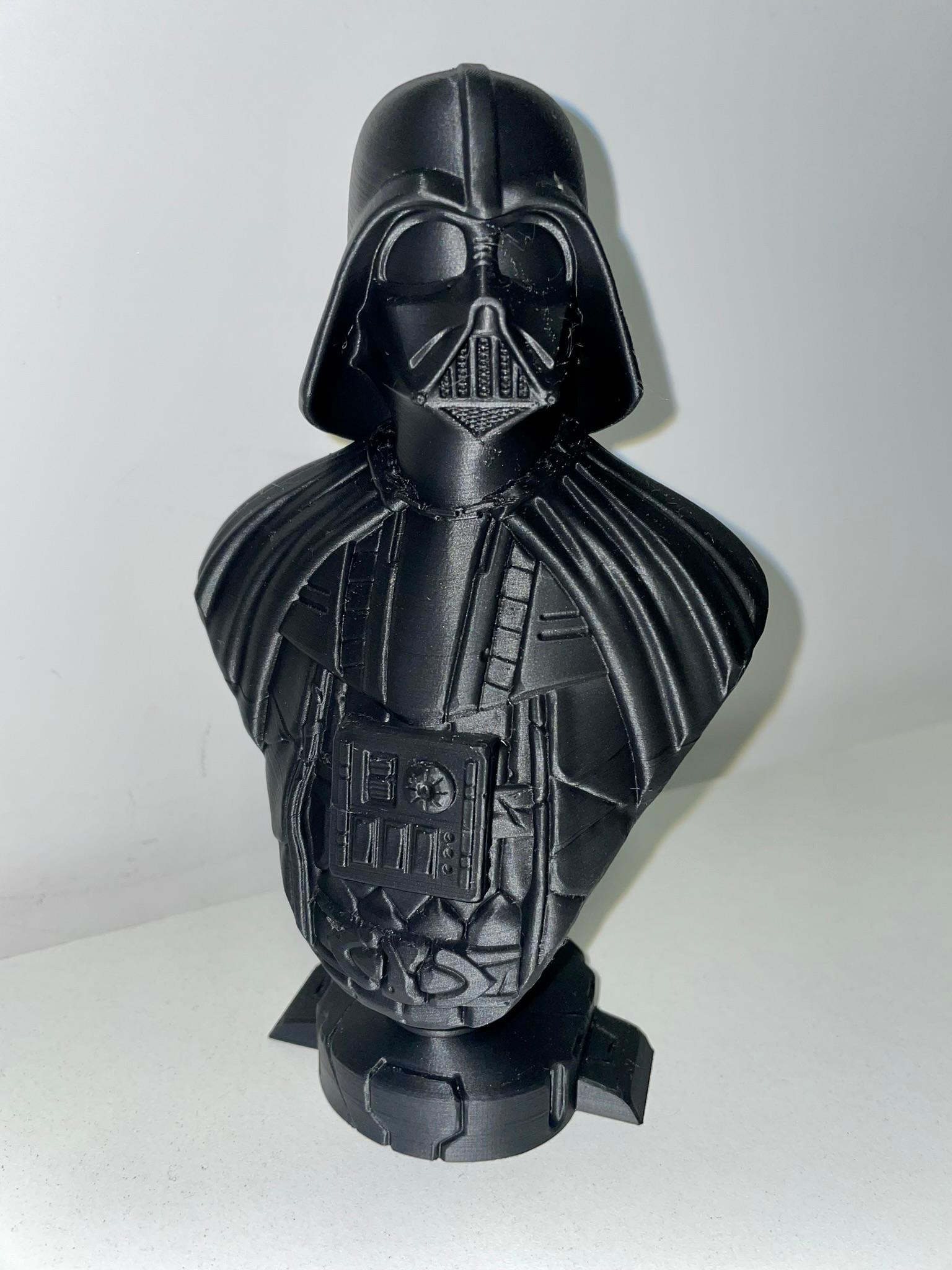 Darth Vader bust (fan art) 3d model