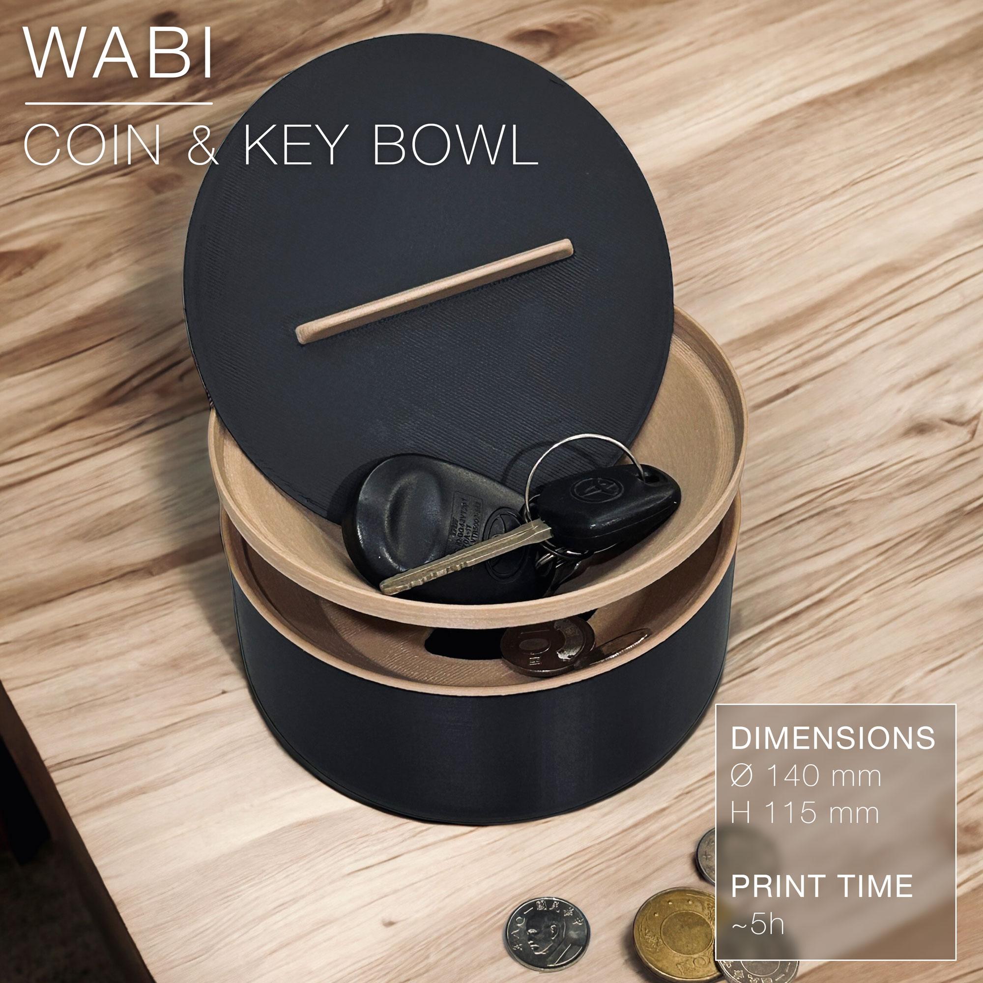 WABI | Coin & key bowl 3d model