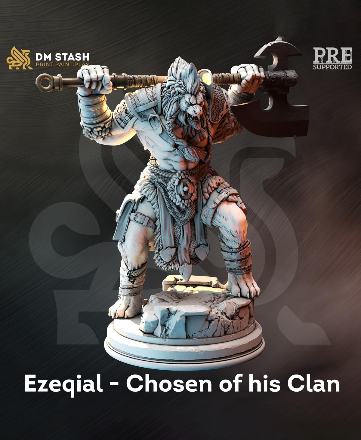 Ezeqial 3d model