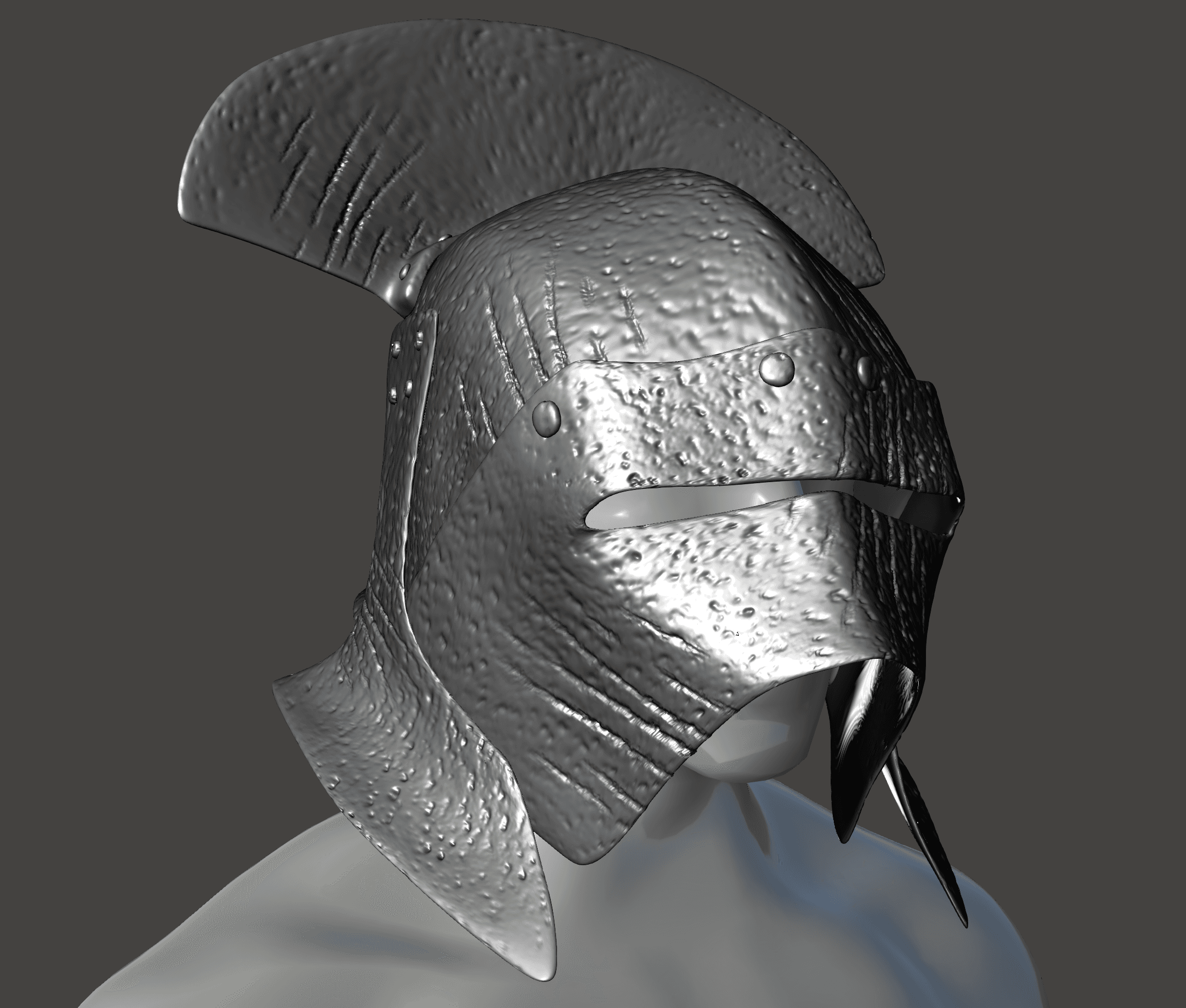 Uruk Hai Helmet 3d model