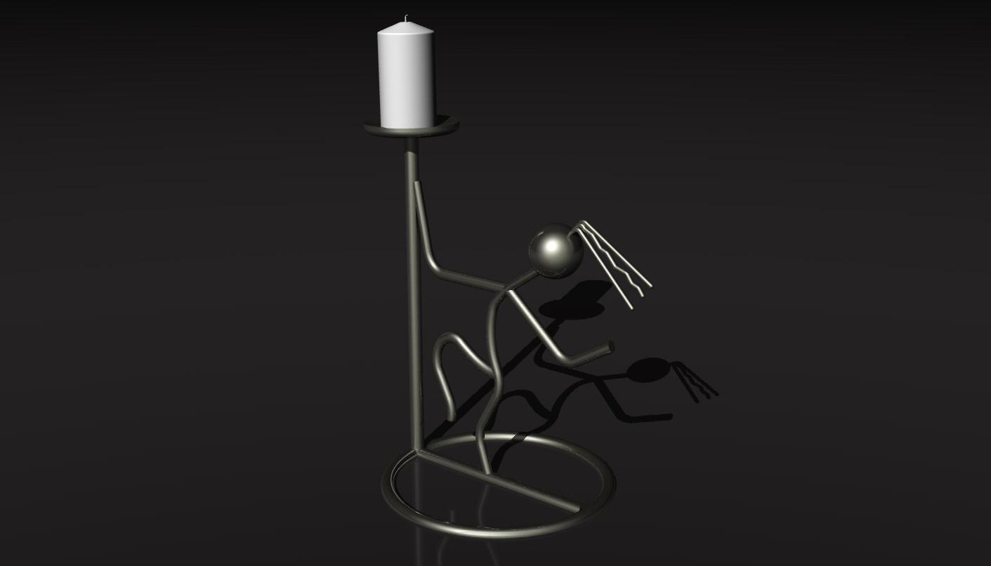 Candle Holder 09.stl 3d model