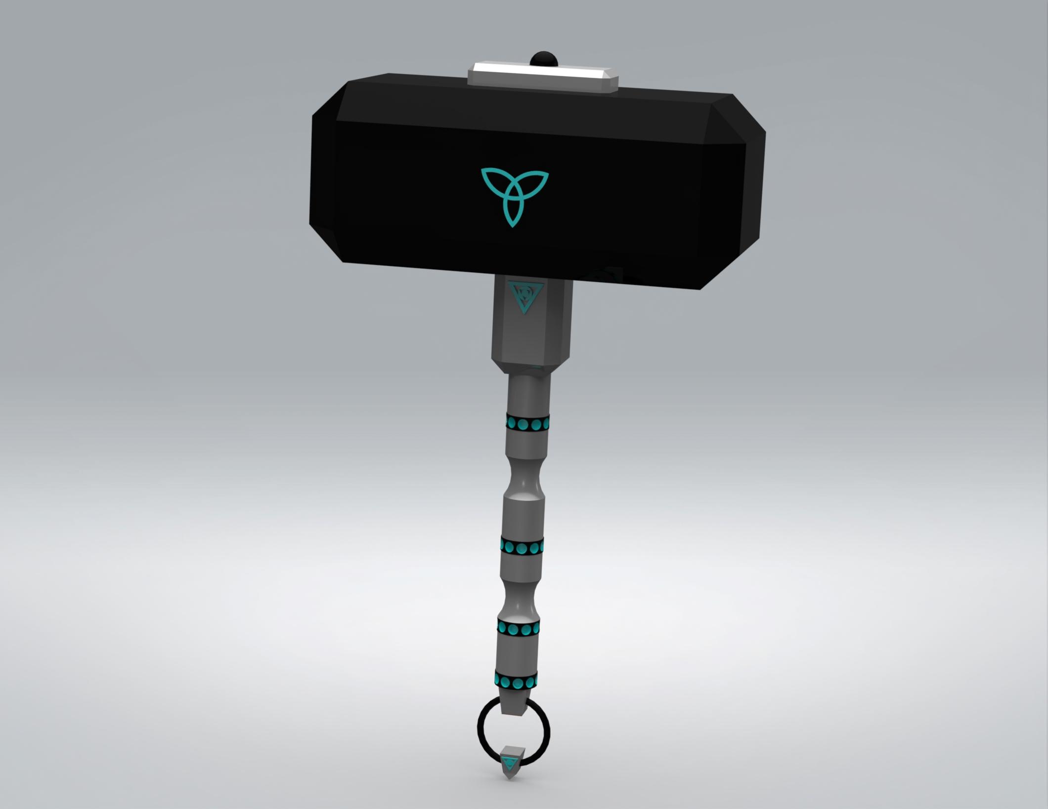 Thor Hammer 3d model