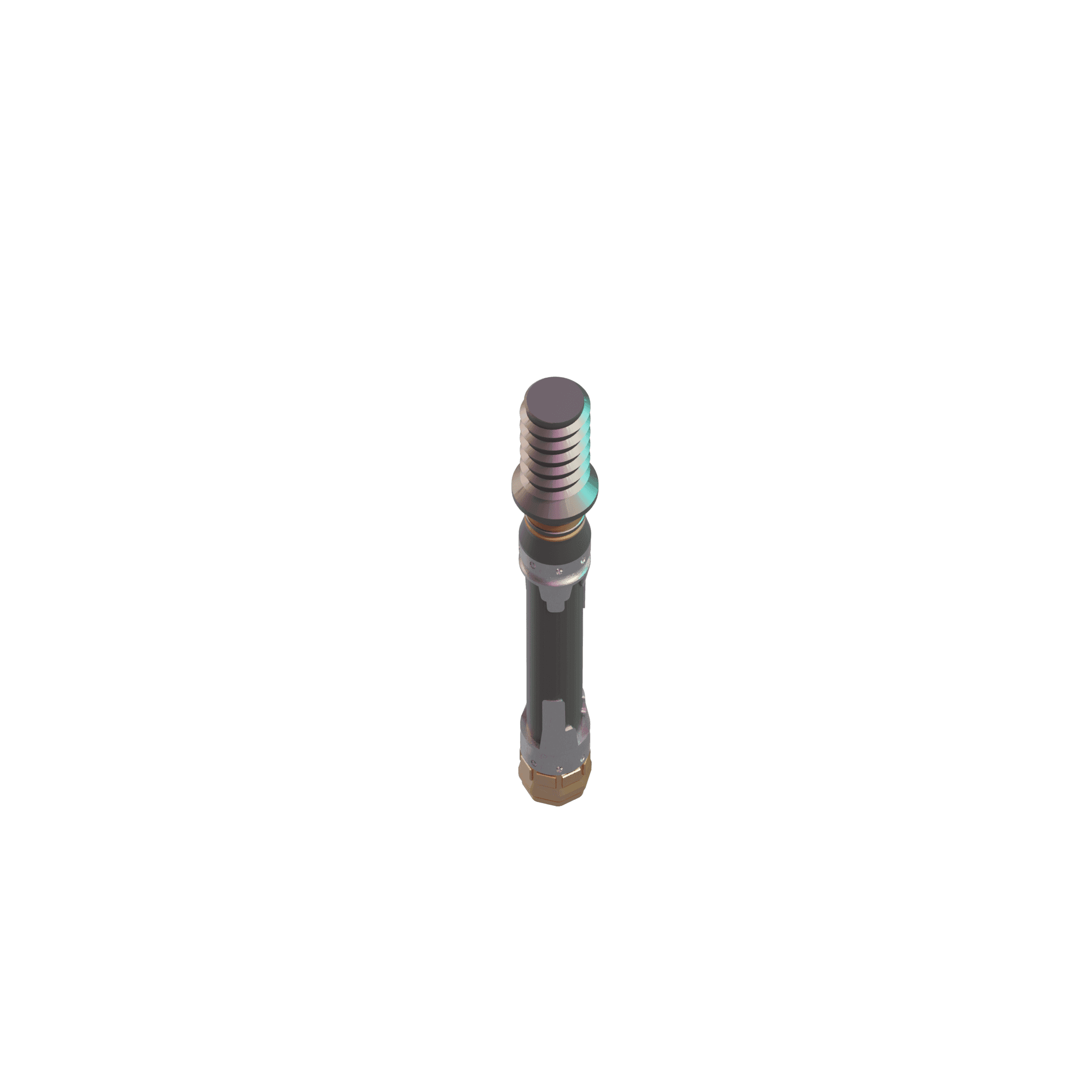 Pool Noodle Lightsaber 4 3d model