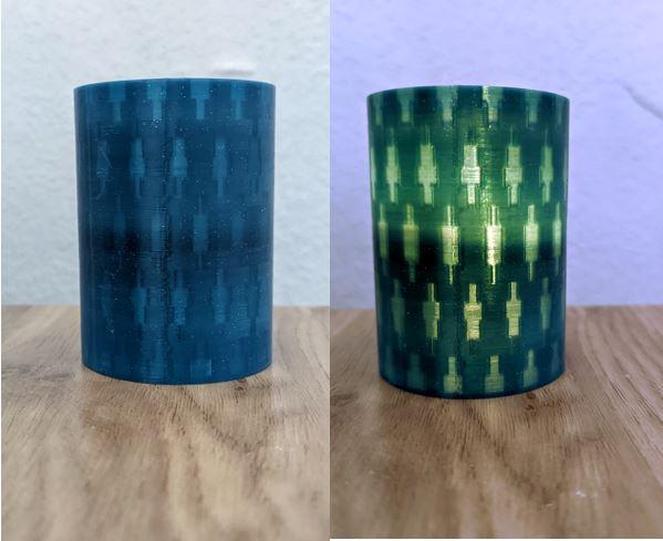 Hidden Pattern Tealight Holder 3d model