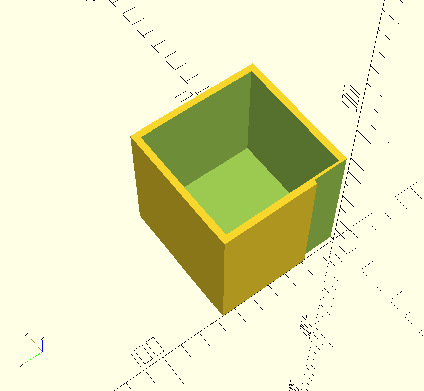 Cardboard Hardware Box Form 3d model