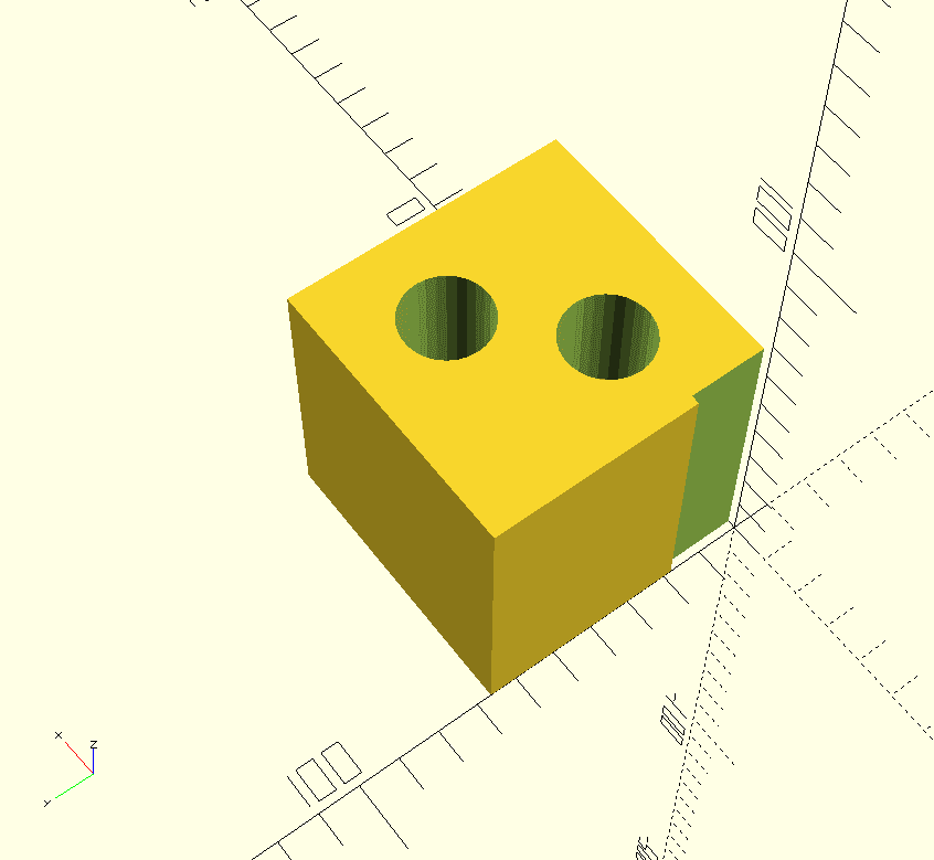 Cardboard Hardware Box Form 3d model